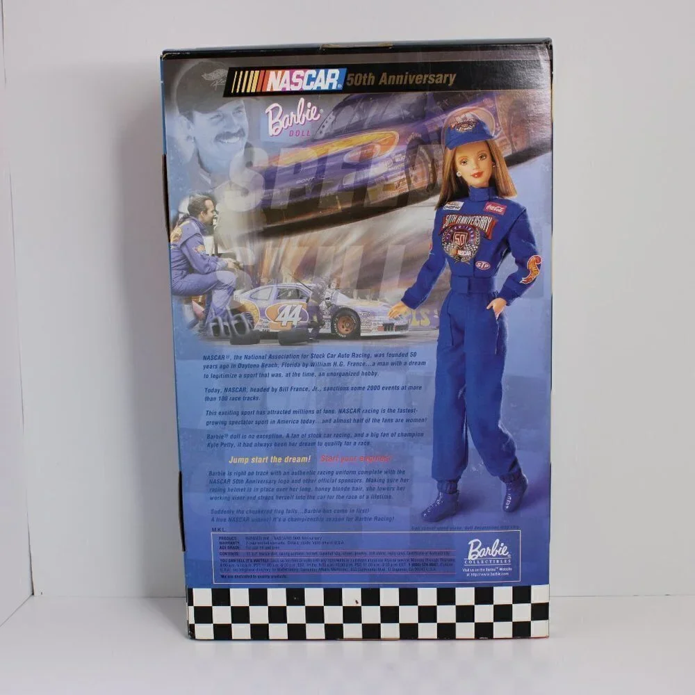 NASCAR Barbie Collector Edition By Mattel New In Box
